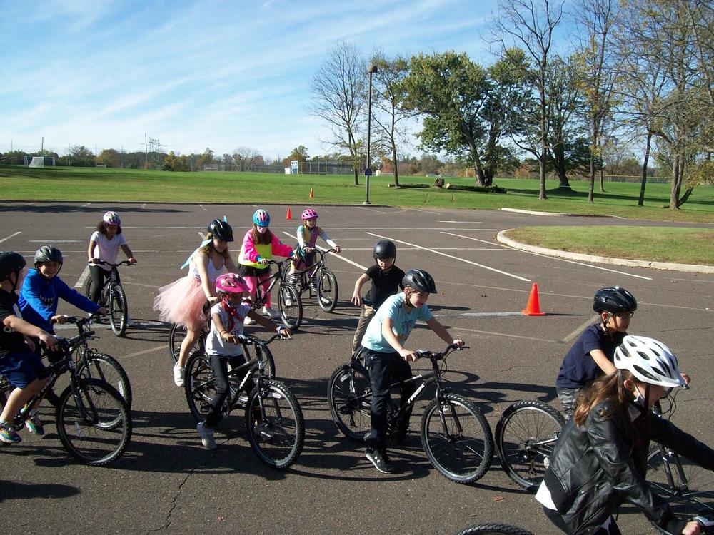 bike riding