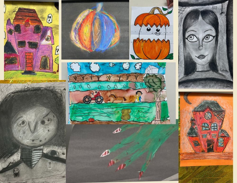 art collection at UES - fall