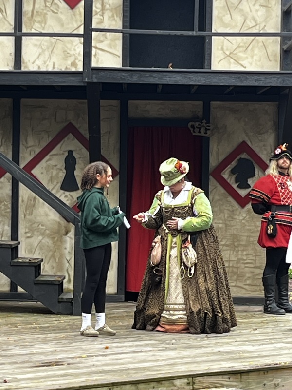 7th grade knighting of our NHMS Lady