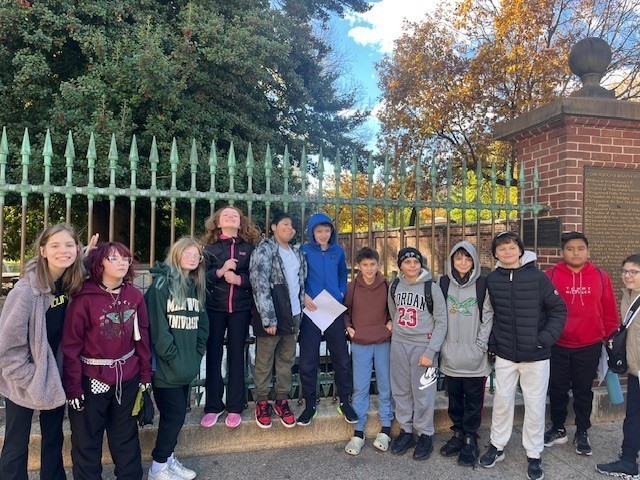 6th graders in Old City Phila