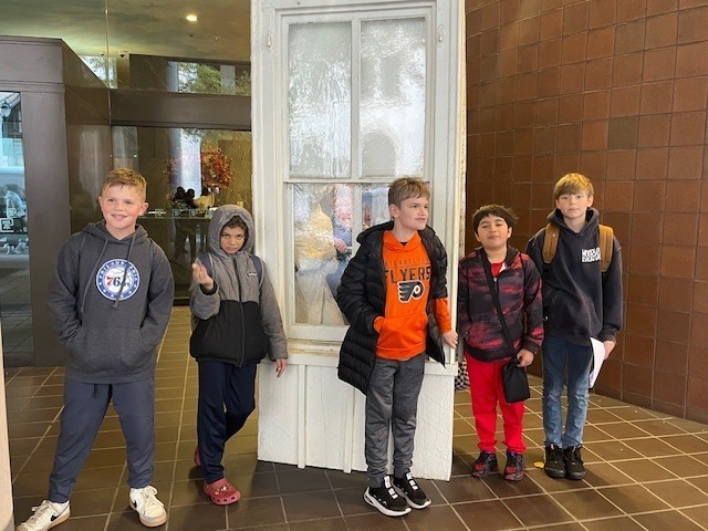 6th graders in Old City Phila