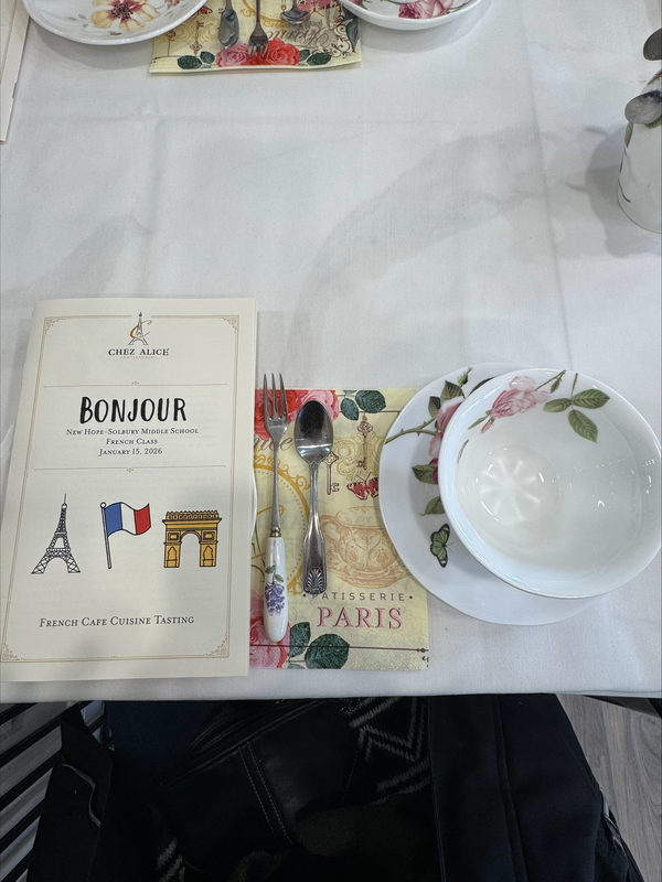 Chez Alice! Custom Menu