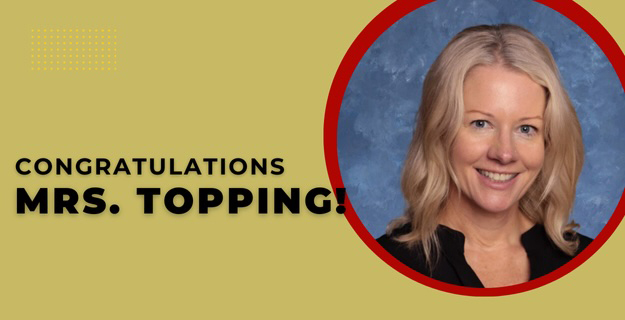 Congratulations Mrs. Topping!