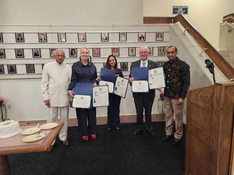 Dr. Morrison-Raptis  Recognized by   Shanti Fund