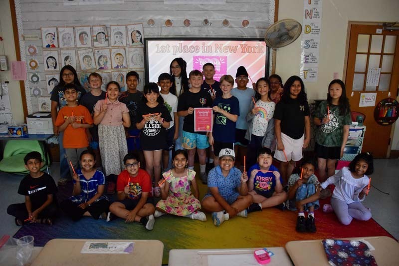 Top Winners in New York State for Math Competition