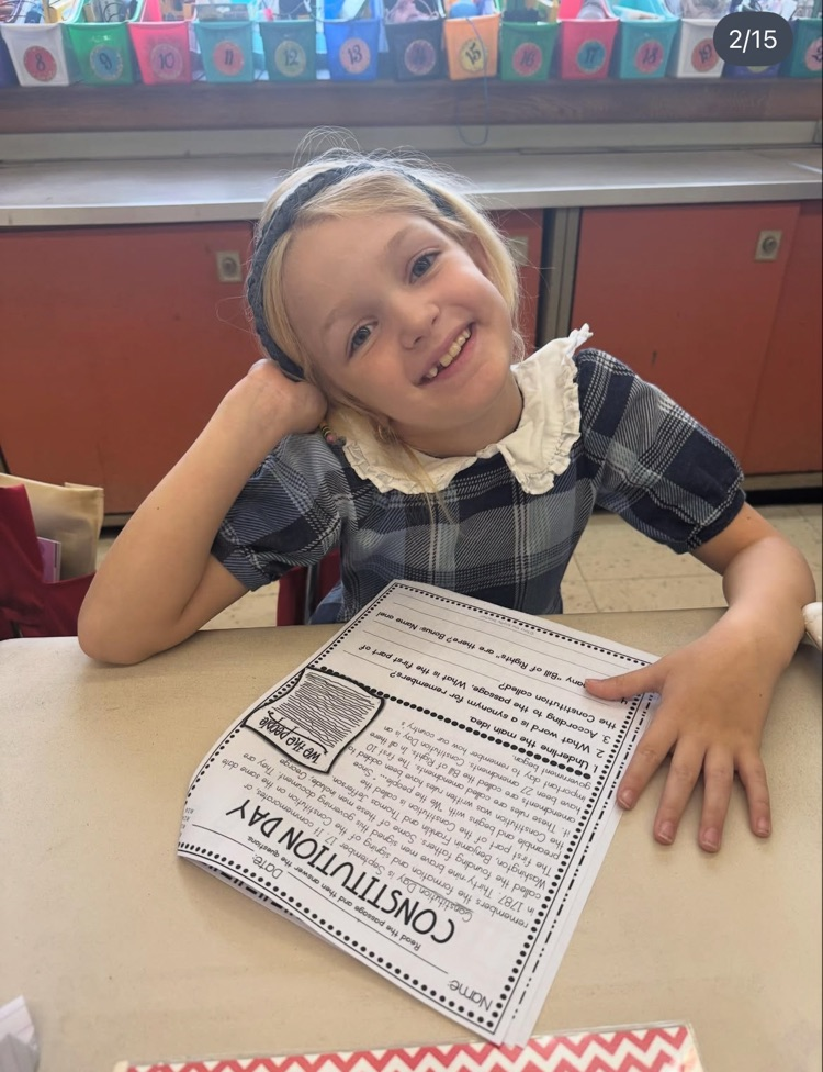 kids celebrating constitution day