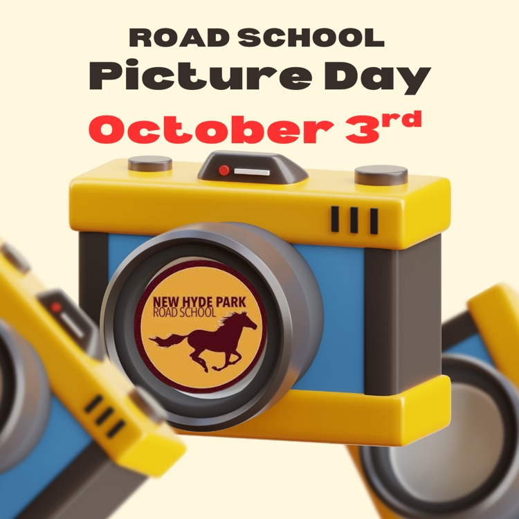 ROAD School picture day is Friday, October 3