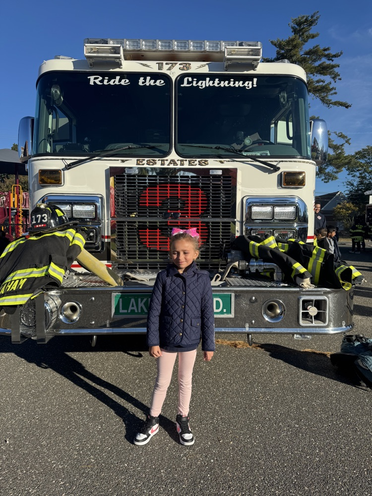 kids with the fire department