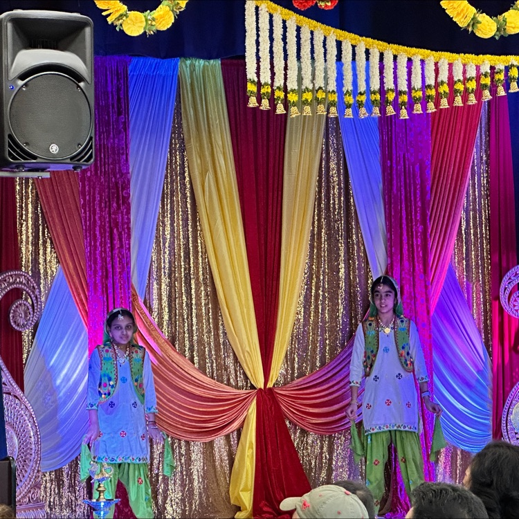 kids being celebrated at the Diwali celebration
