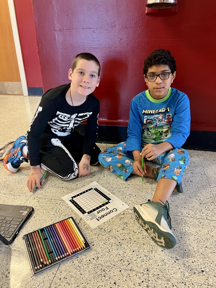 kids wearing pajamas