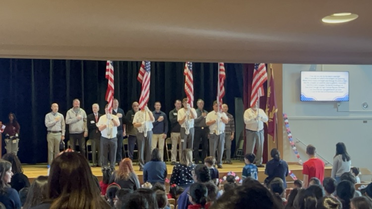 people standing on a stage