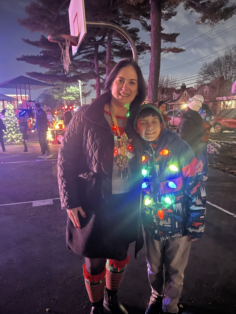 Students and teacher