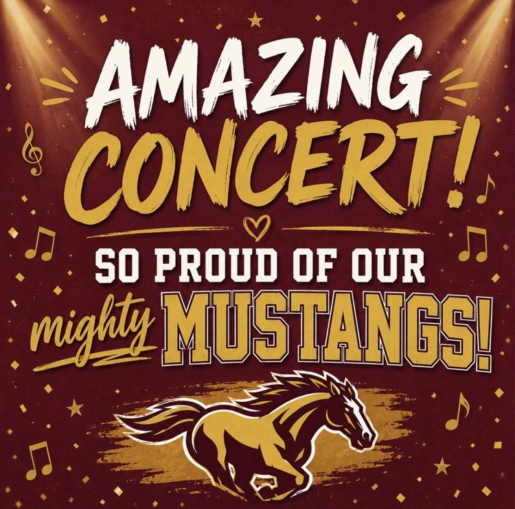 amazing concert so proud of our mighty Mustangs