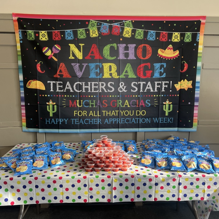 table with snack