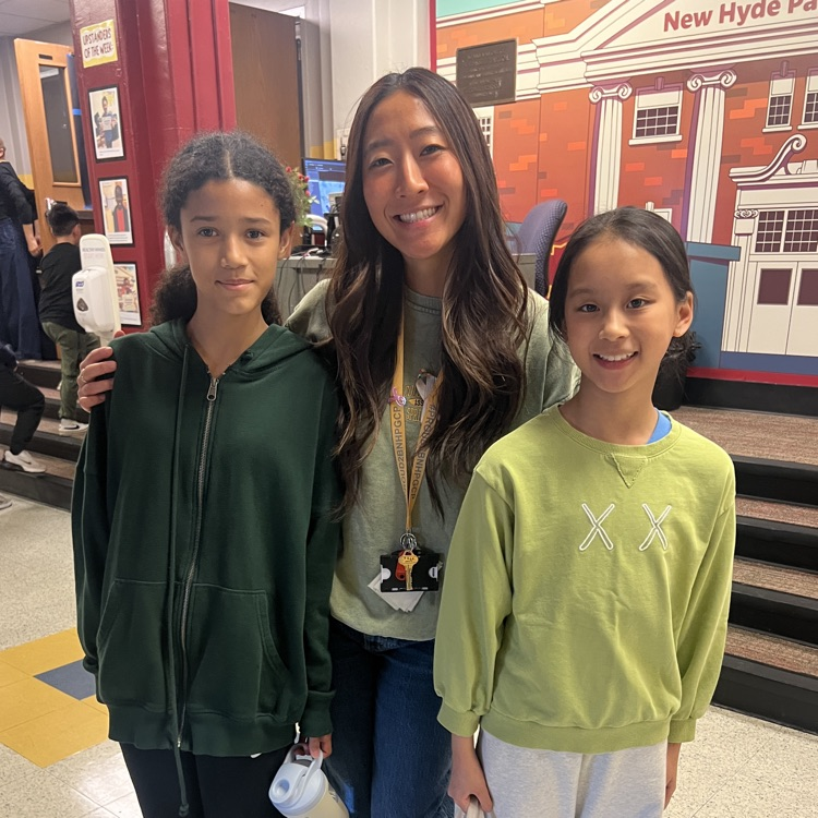 student wearing green