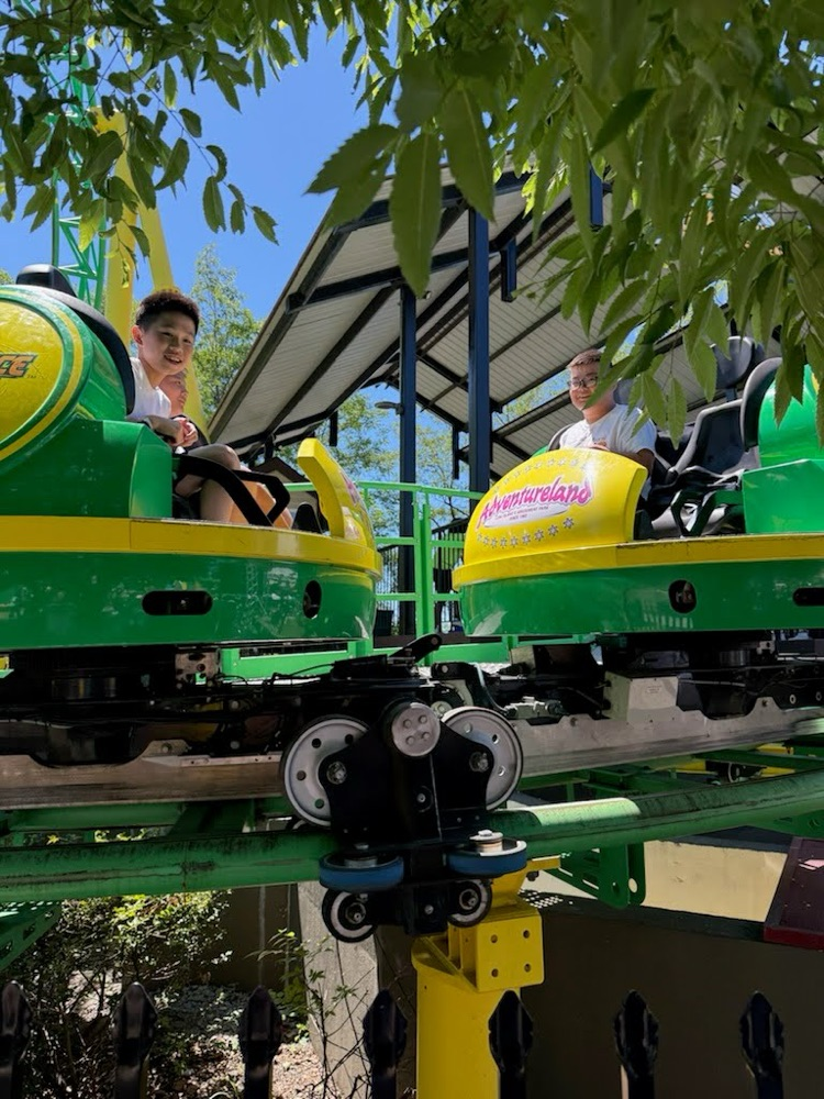 kids on rides