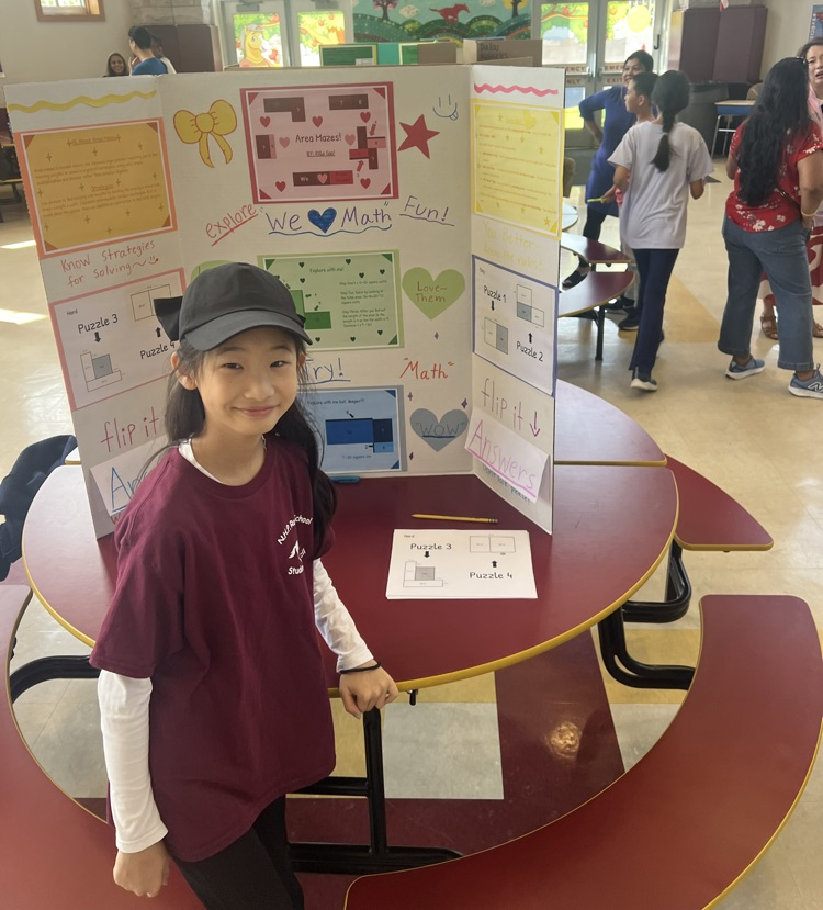 kids with their projects