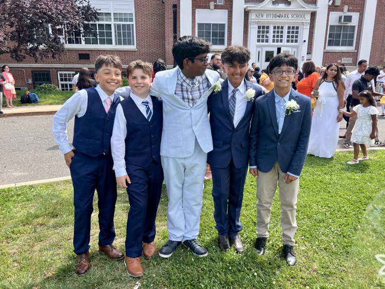sixth graders at their celebration