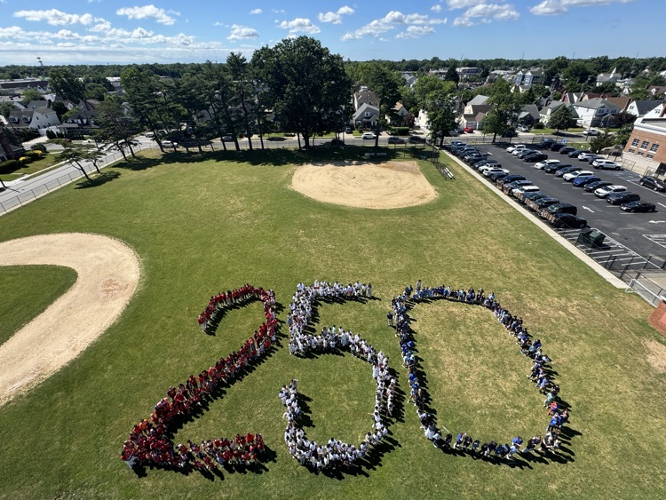 250 made by people on a field