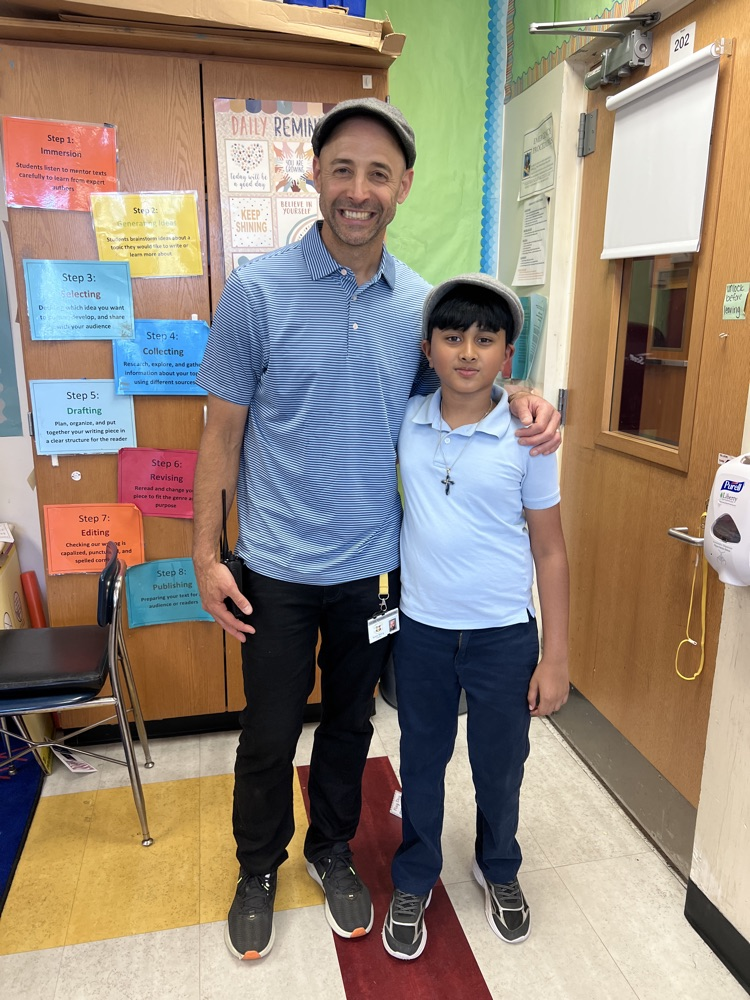 students dressed like teachers