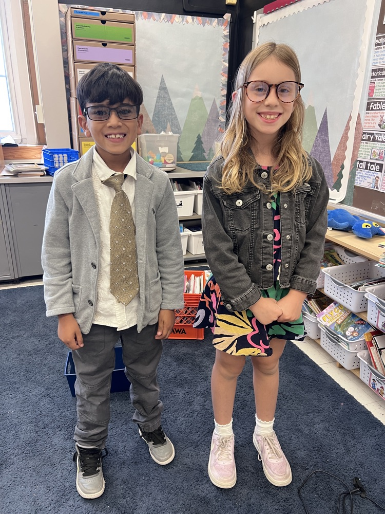 students dressed like teachers