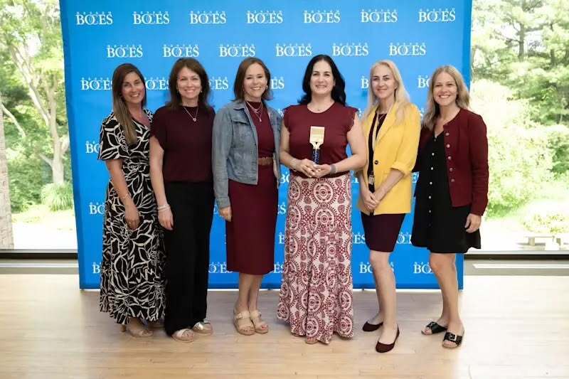 Denise, Jennifer Scamell and staff.