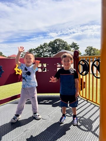 kids on the playground