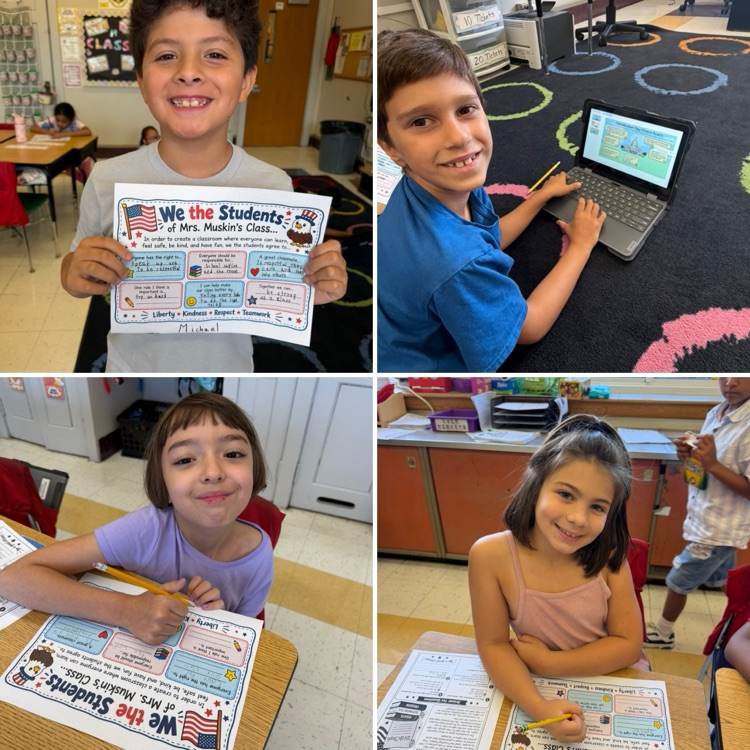 kids working
