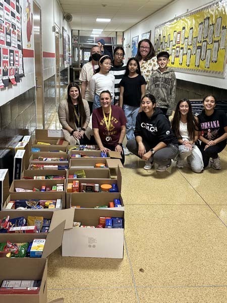 Student group photo.