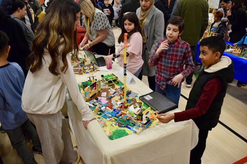 The district’s Lego Robotics teams recently came together for the annual Lego Expo, held at Manor Oaks School, to celebrate the season and showcase their innovative projects. 