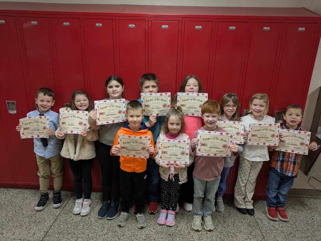 K-3 Rangers of the Week