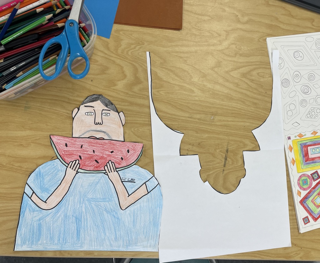 Cut out the portrait