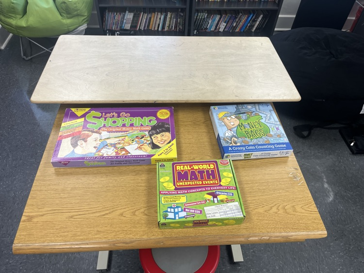 Fun Friday:  Game Day!  Real life math application.  Problem- solving, critical-thinking, money, and basic math skills in the form of old fashioned board games.  LET’S PLAY! 