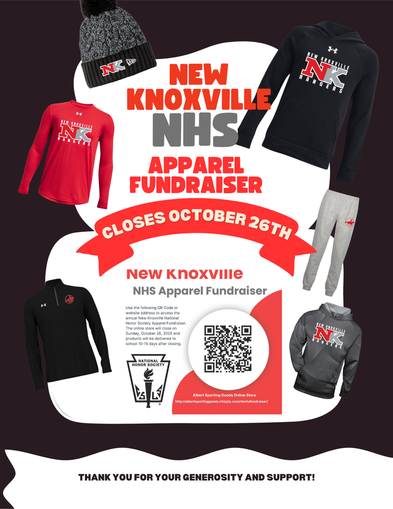NHS Apparel Fundraiser