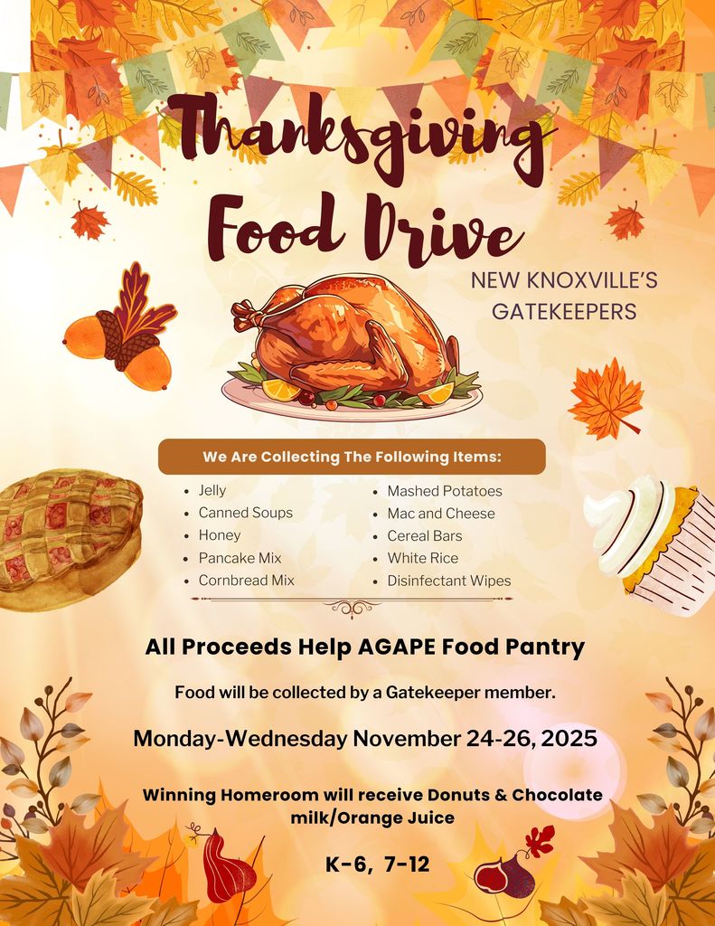 Gatekeepers Thanksgiving Food Drive
