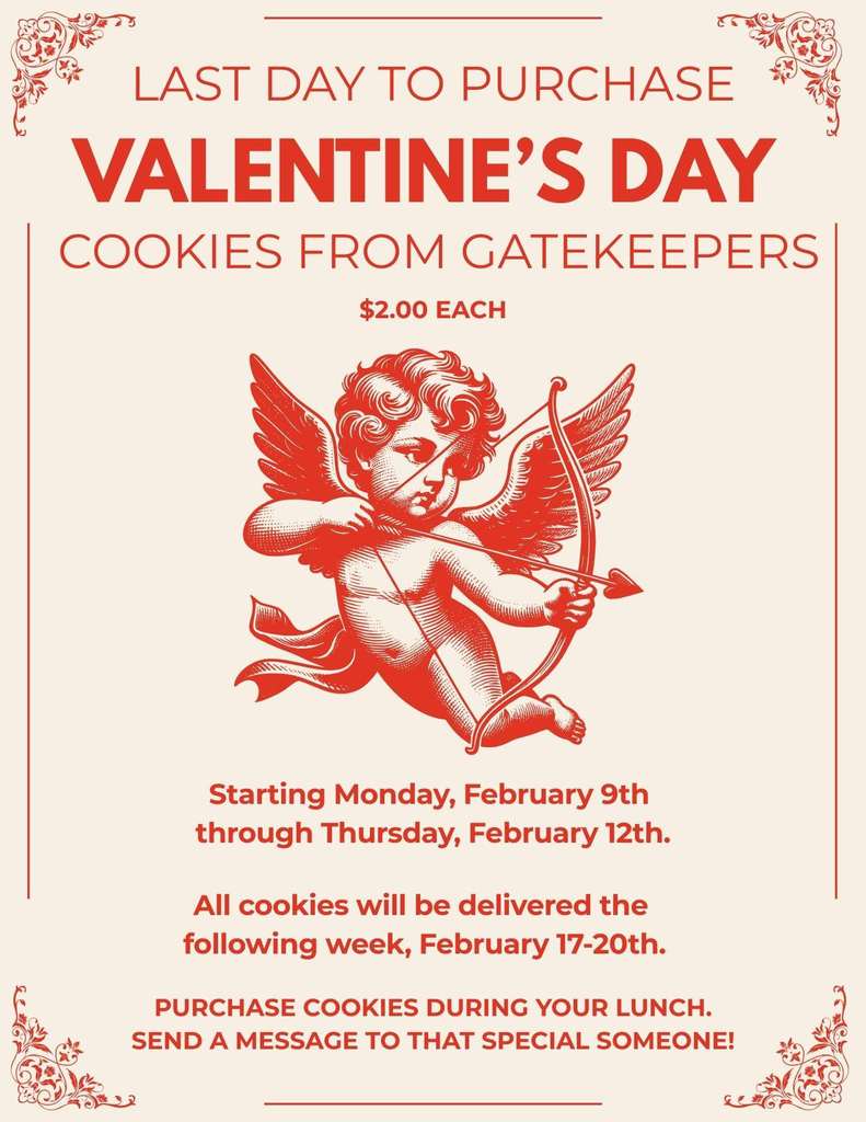 LAST DAY FOR GATEKEEPER COOKIES!