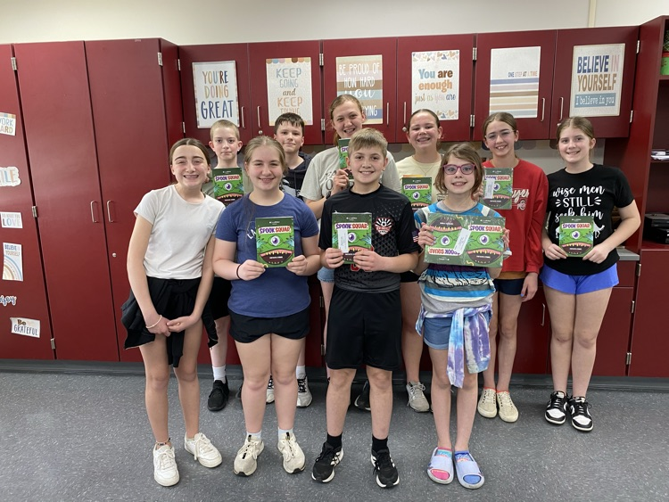 6th graders chosen for publication 