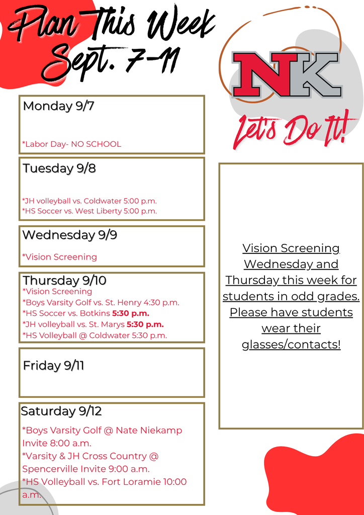 September 7-12