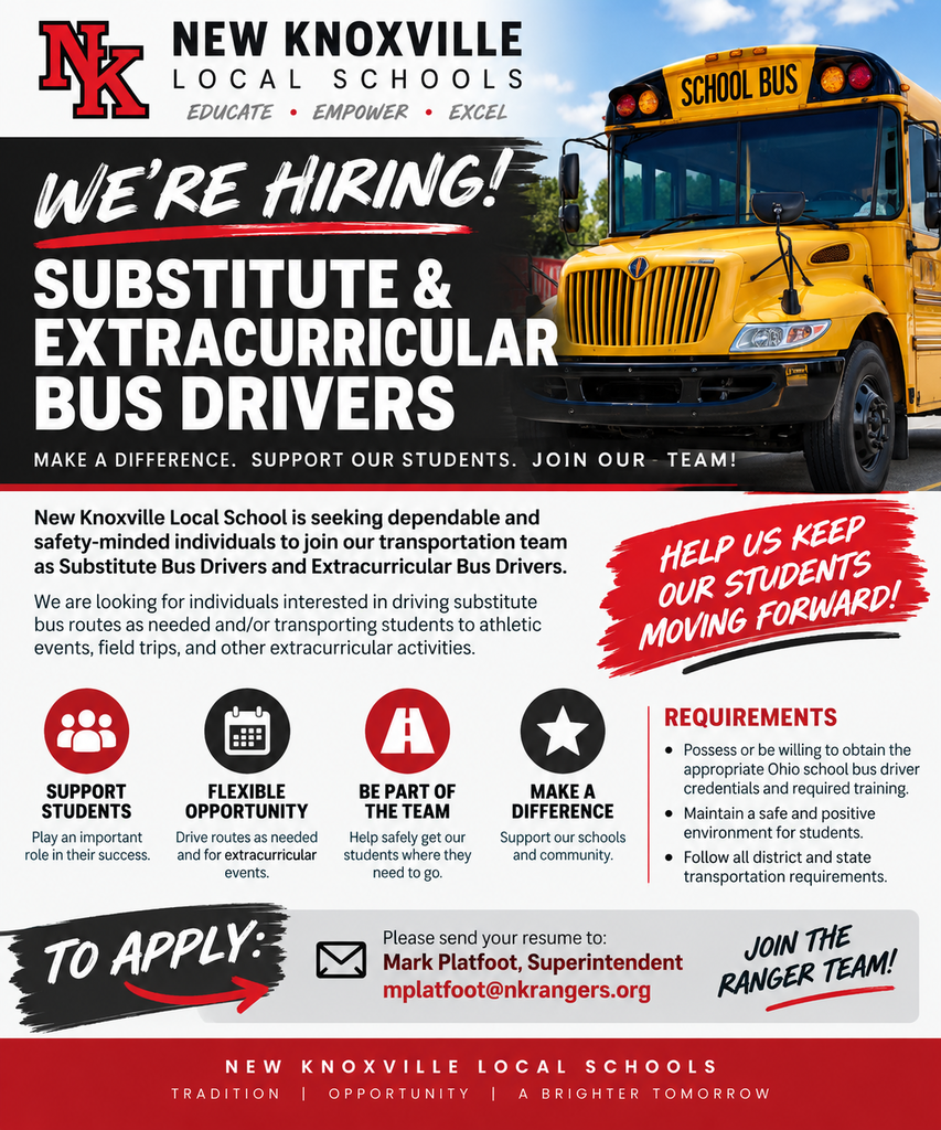 Substitute bus drivers