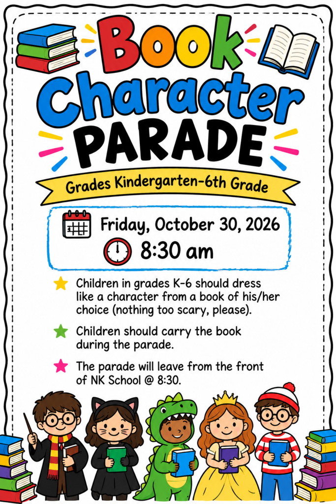 Character book parade
