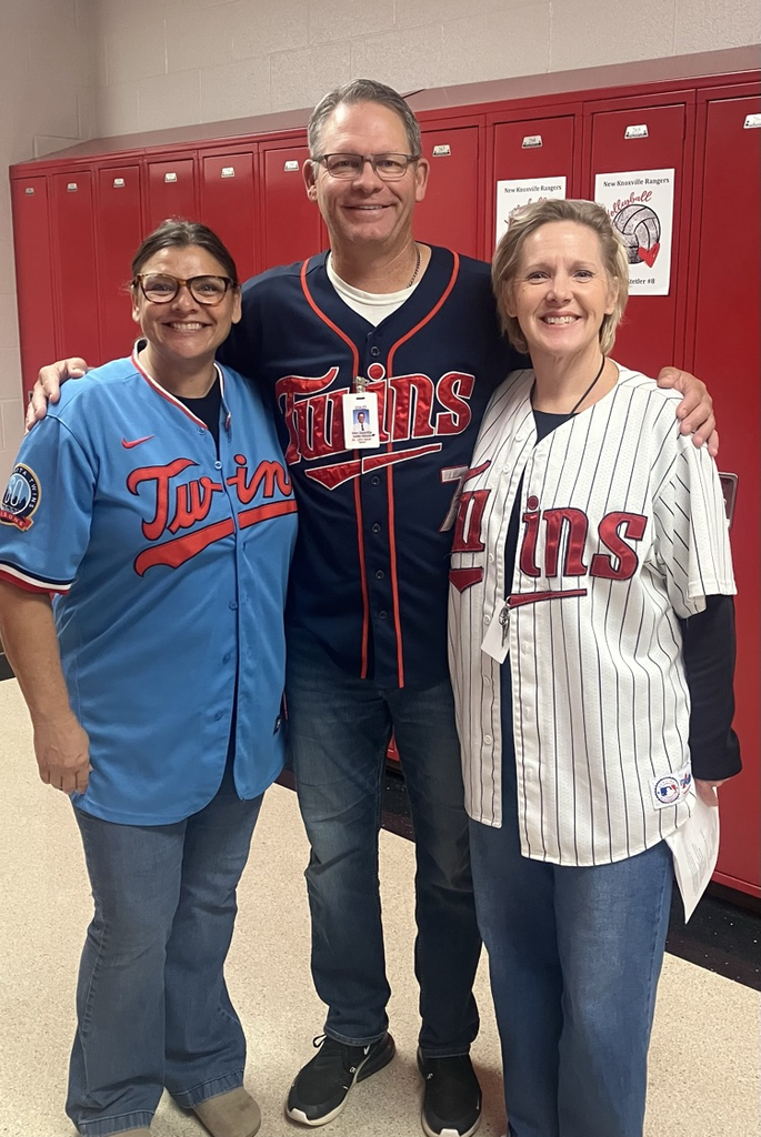 It’s Twins Day with Mrs. Gross, Mr. Sailer, and Mrs. Ruhenkamp! Is this twin triplets or like the NBA’s Triple Double?!!