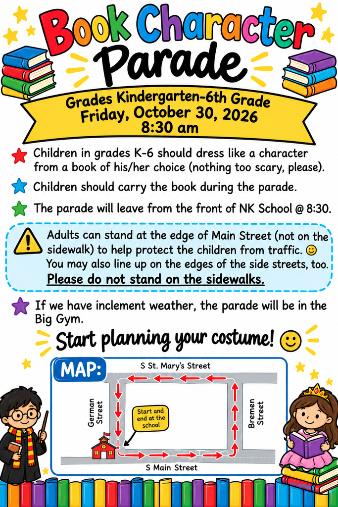 Character Book Parade