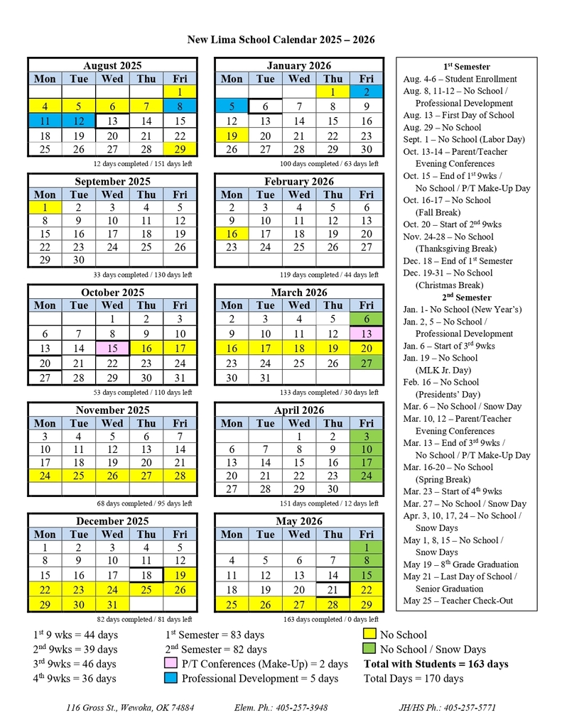 Year-At-A-Glance