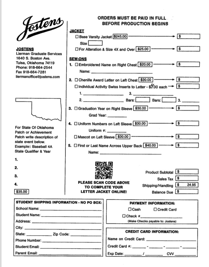 Order Form