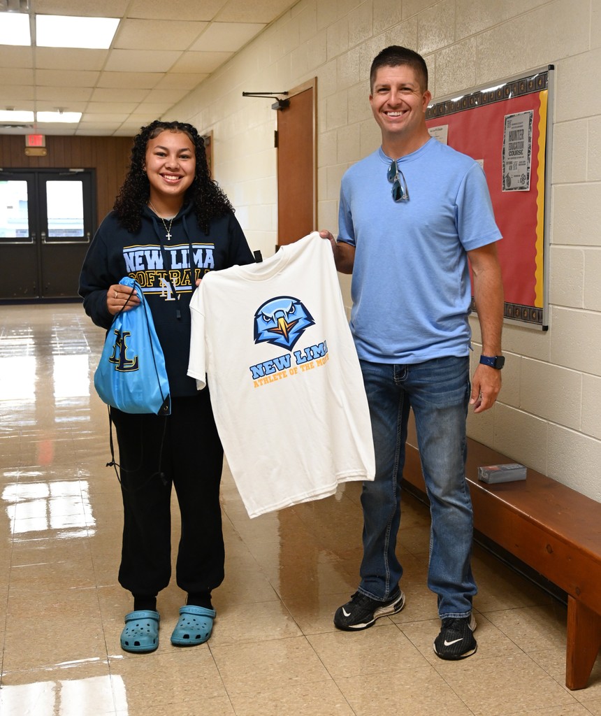 Krissy Griffis- New Lima Booster Club's Female Aug. Athlete of the Month