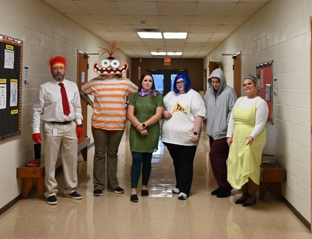 Disney Day- The Crew from Inside Out!