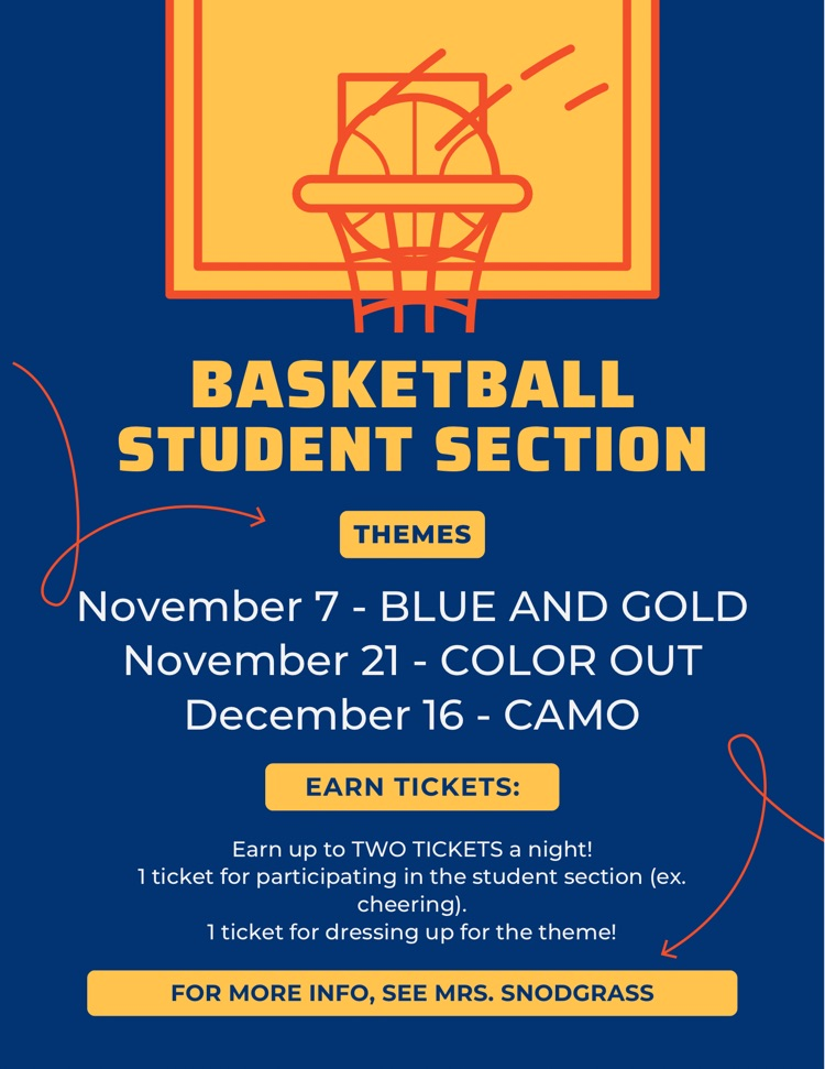 student section flyer