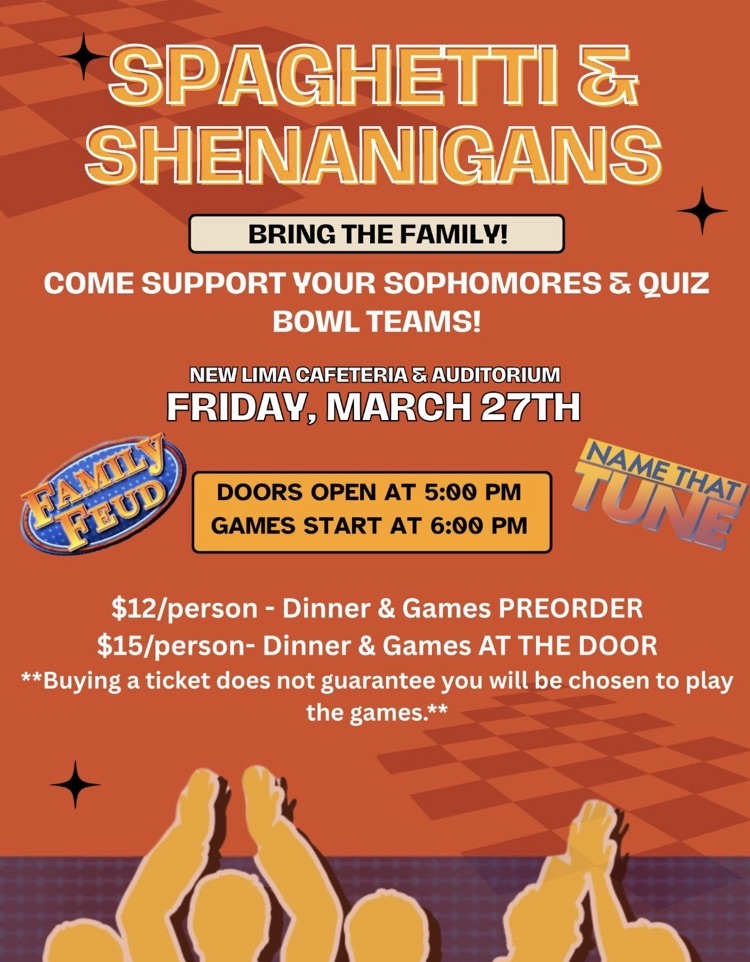 spaghetti & shenanigans poster