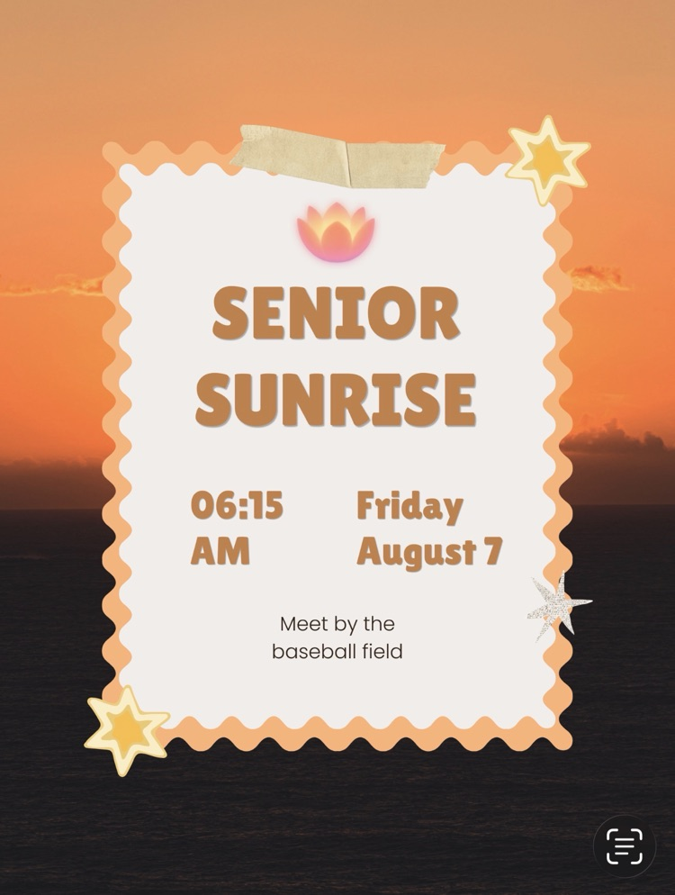 Senior Sunrise Flyer