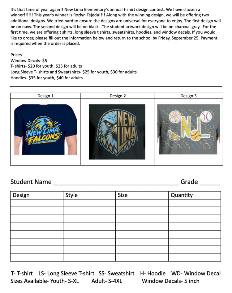 shirt fundraiser